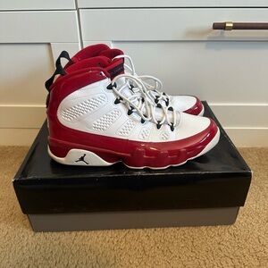 Air Jordan Retro 9 Gym Red 10.5
